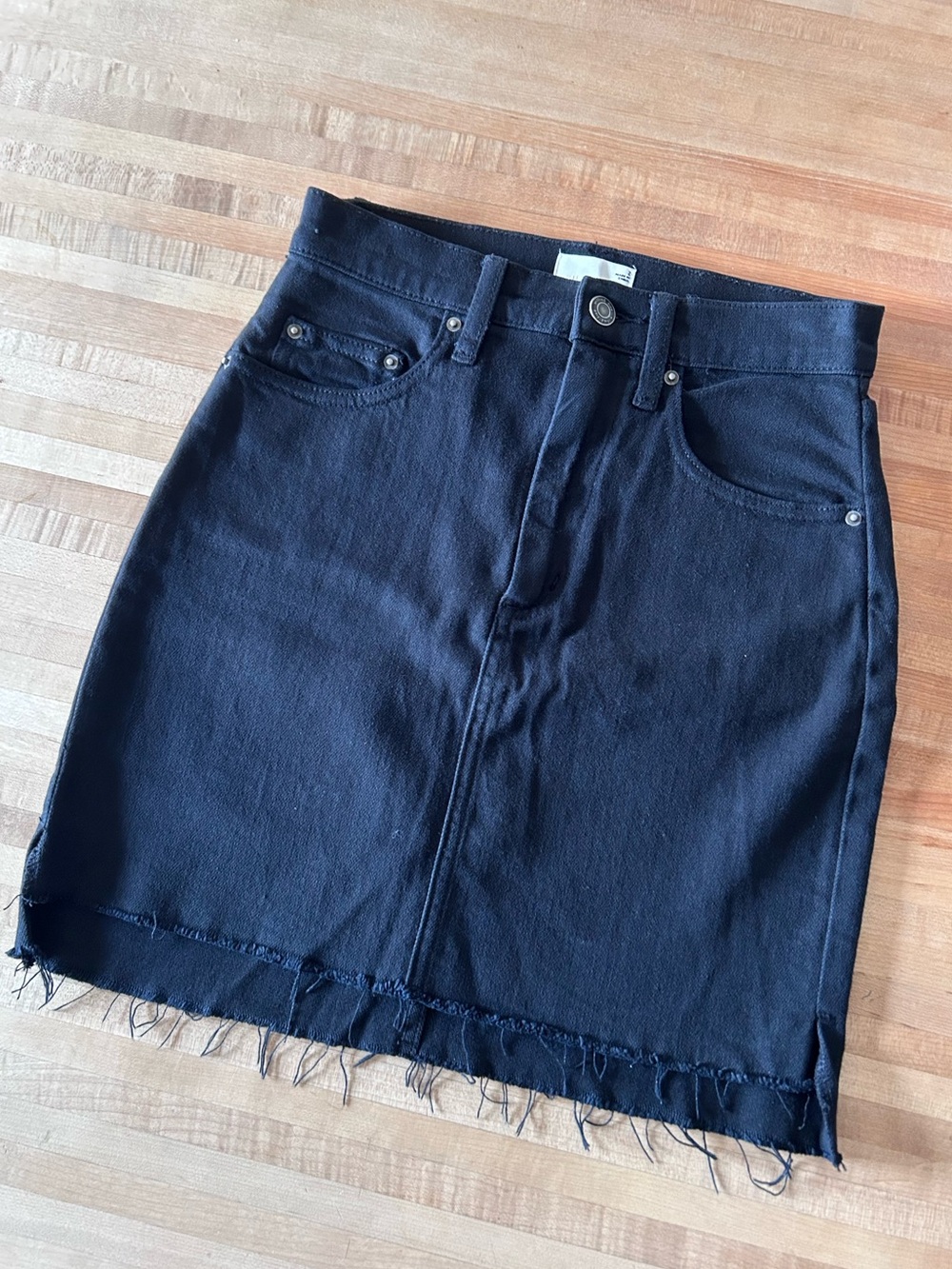 Women’s Black Wilfred Free Tanit Denim Skirt
